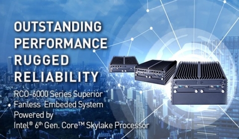 C&T introduces its Superior RCO-6000 series Fanless Embedded Systems for Environmentally Challenged Applications