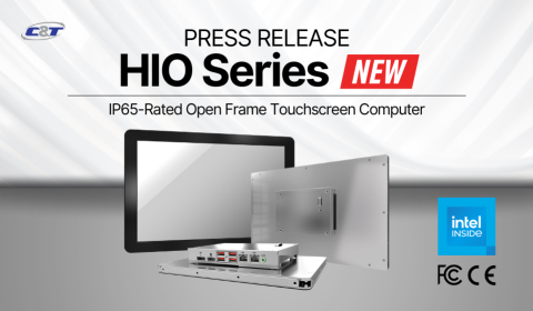 C&T Solution Expands Industrial Panel PC Lineup with New HIO Series Featuring Intel Alder Lake N97 Processor