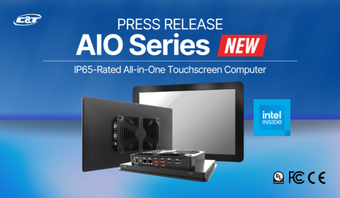 C&T Solution Introduces New AIO Series All-in-One Industrial Touchscreen Computer