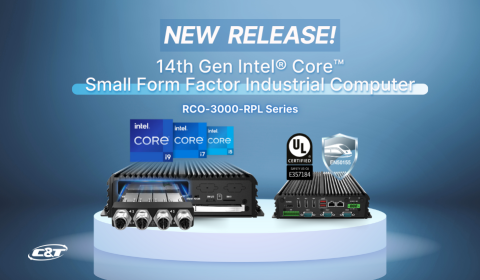 C&T Solution Launches 14th Gen Intel Core SFF Computer RCO-3000-RPL Series for Robotics & Railway Applications at ITAP Singapore 2024