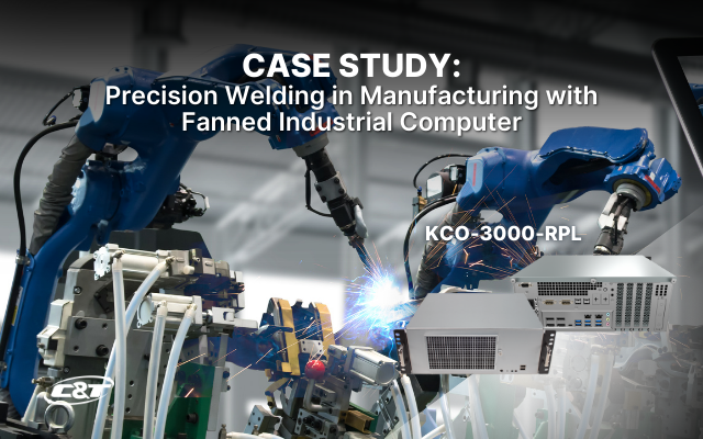 Empowering Precision Welding in Machine Manufacturing with Fanned Industrial Computer