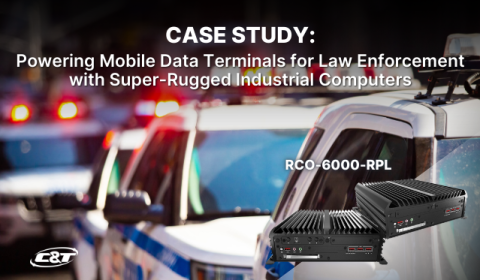 Powering Mobile Data Terminals for Law Enforcement with Super-Rugged Industrial Computers