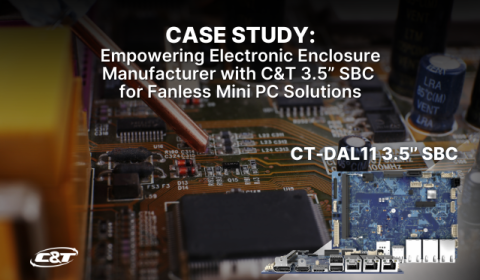 Empowering Electronic Enclosure Manufacturer with C&T 3.5” SBC for Fanless Mini PC Solutions