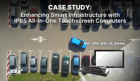 Enhancing Smart Infrastructure with IP65 All-In-One Industrial Touchscreen Computers