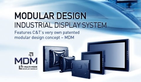 C&T’s Innovative Modular Design Makes its Industrial Display System Flexible and Versatile