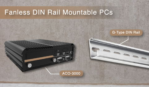 Fanless DIN rail PCs